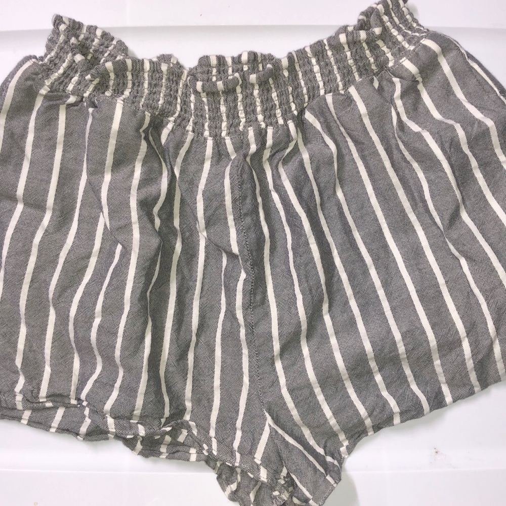 Stripped forever 21 shorts